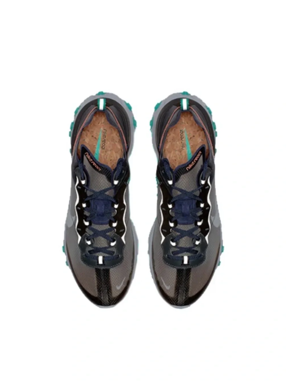 Nike React Element 87 Sneakers Men’s Size 12 – Neptune Green/Navy/Grey/Teal